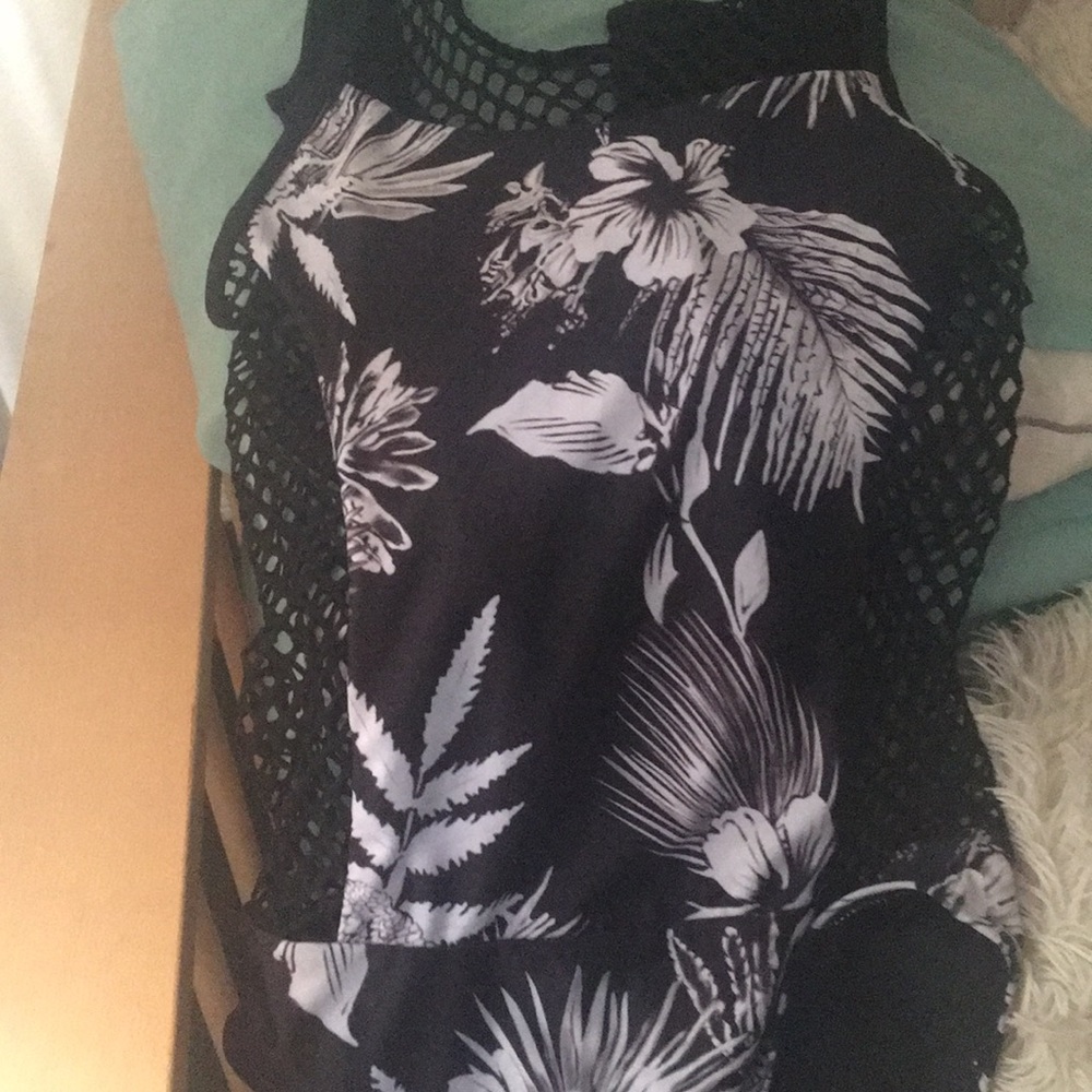 One piece bathing suit